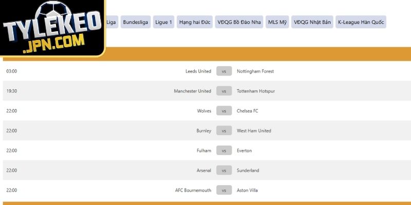 Phân loại lịch theo giải